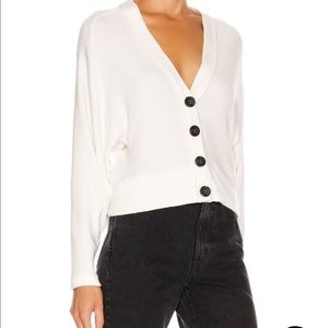 Sweater Knit Dropped Cardigan